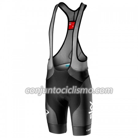 Culotte corto con tirantes 2019 Team Sky N001